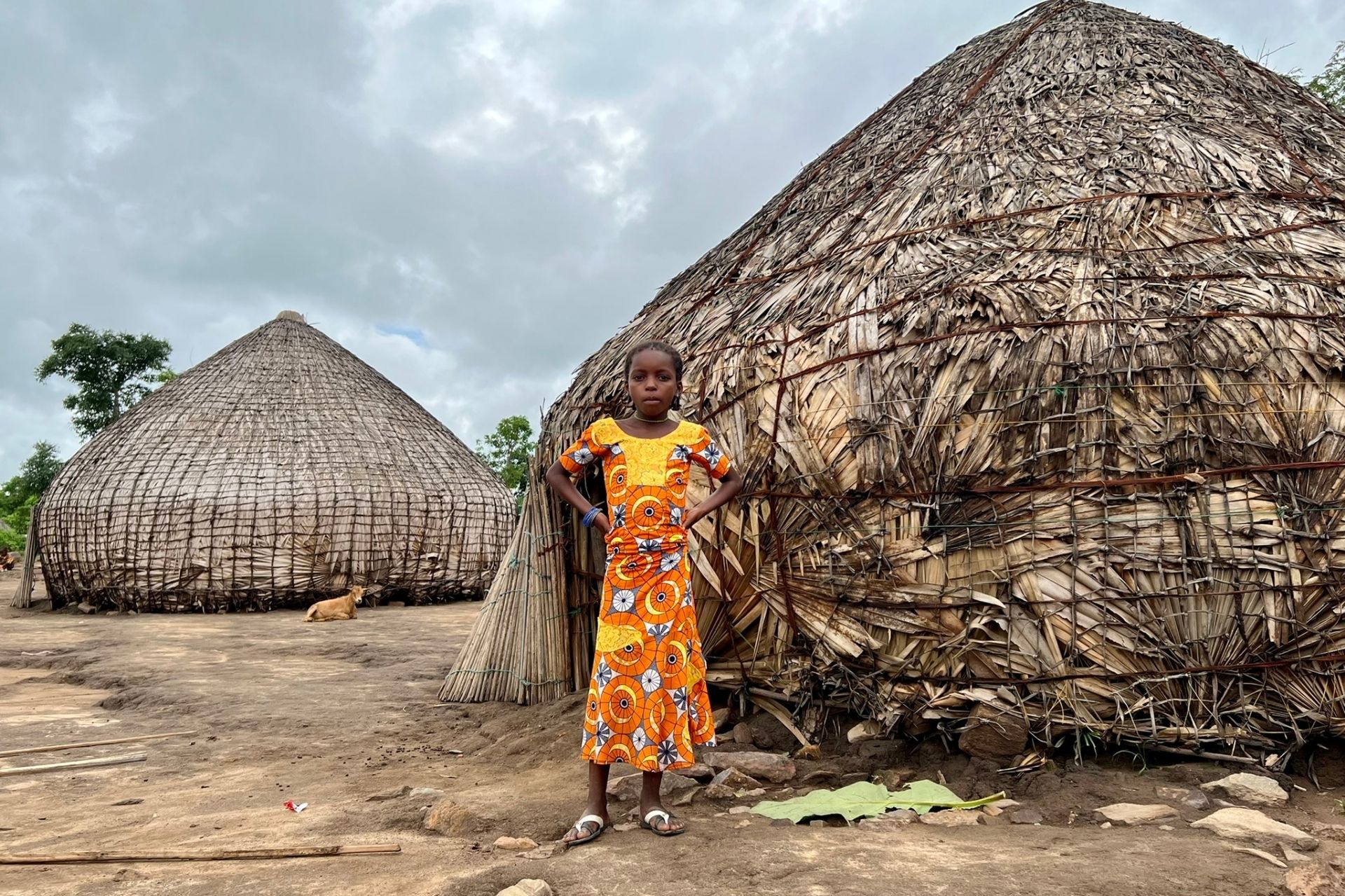 Fundo Mulheres Da Tribo Em Trajes Tradicionais Na áfrica Usando