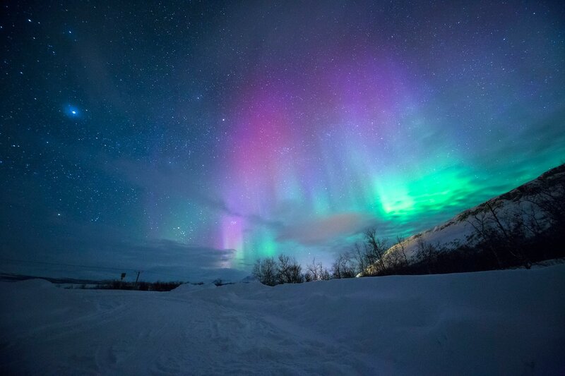 Aurora Boreal na Noruega