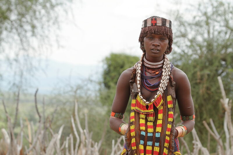 Tribo Hamar, Omo Valley, Etiópia, África