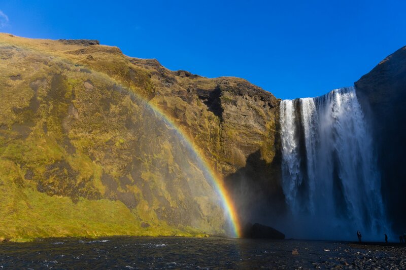 Cachoeira na Islândia